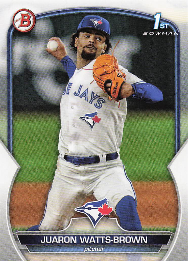 2023 Bowman Draft Baseball Juaron Watts-Brown #BD-113