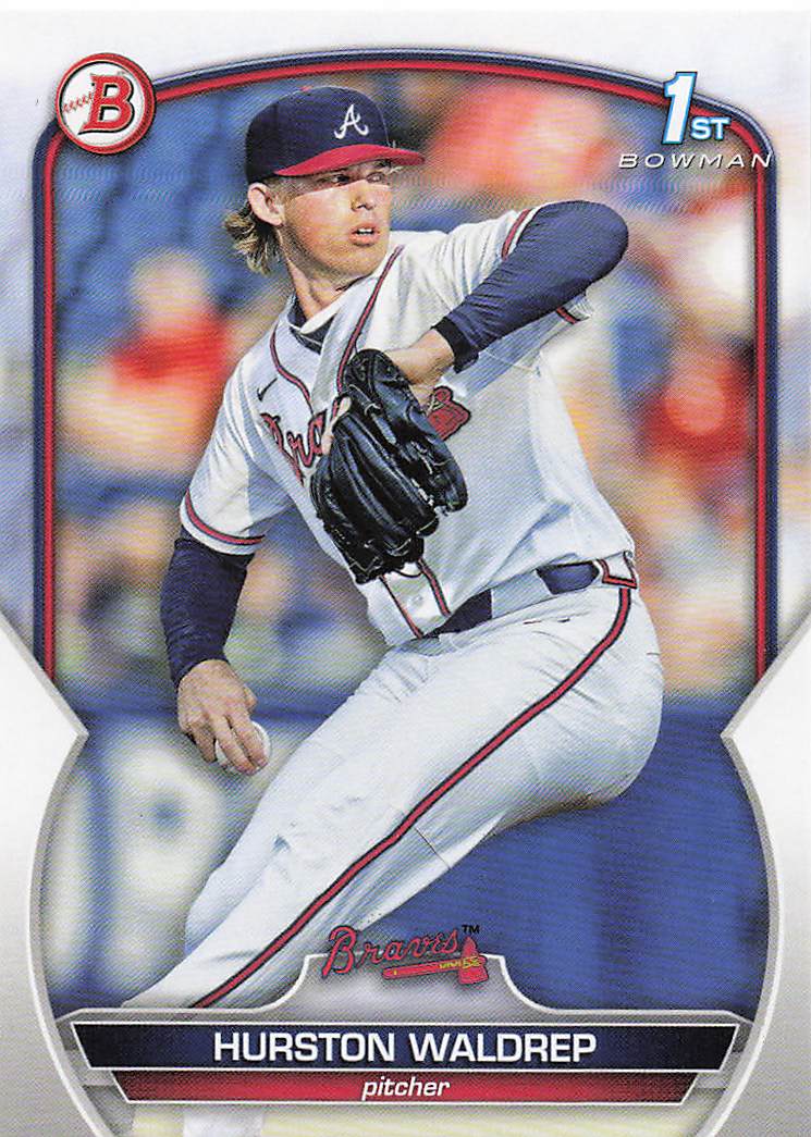 2023 Bowman Draft Baseball Hurston Waldrep #BD-114