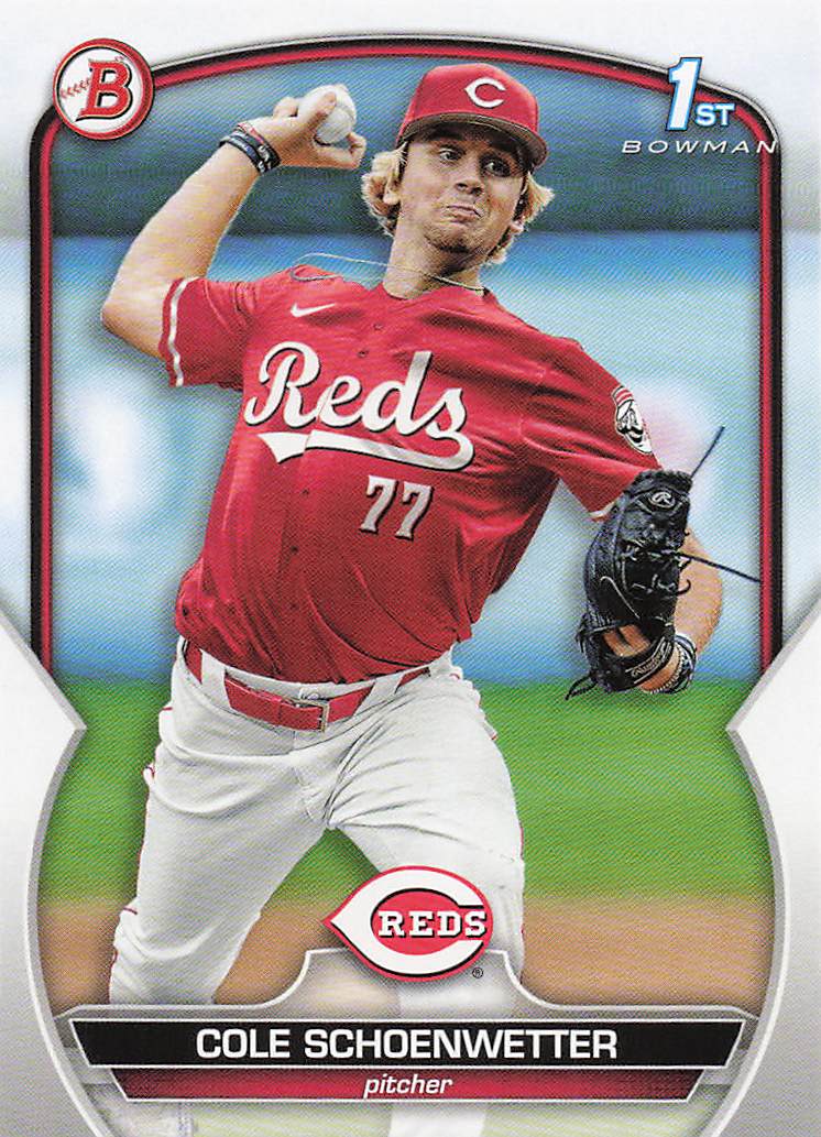 2023 Bowman Draft Baseball Cole Schoenwetter #BD-116