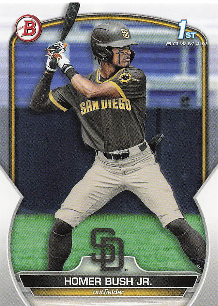 2023 Bowman Draft Baseball Homer Bush Jr. #BD-124