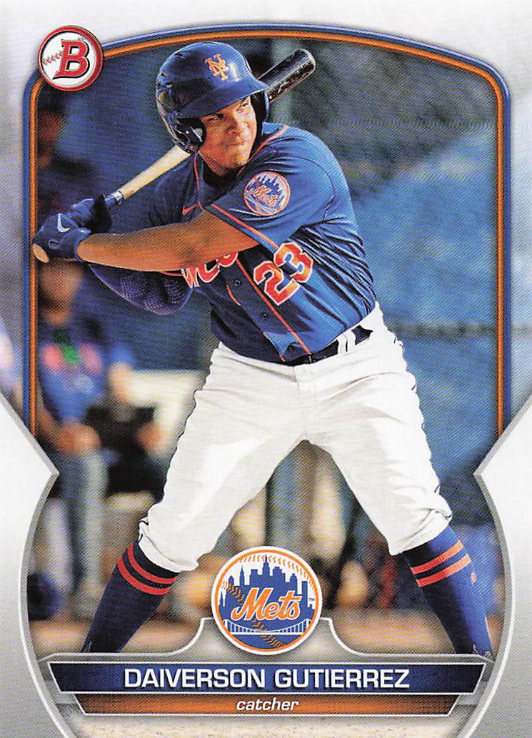 2023 Bowman Draft Baseball Daiverson Gutierrez #BD-127