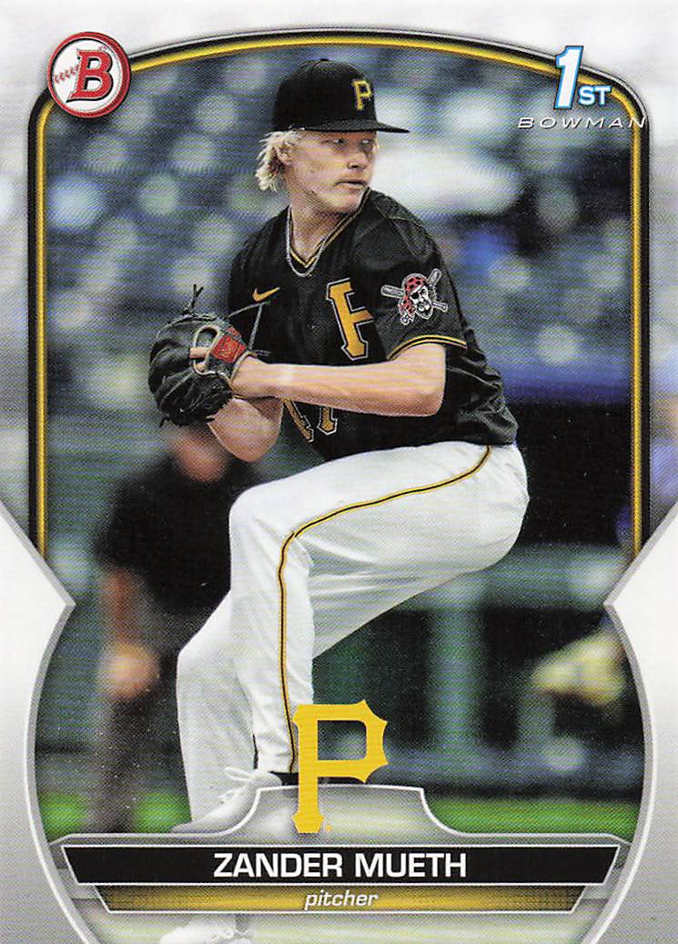 2023 Bowman Draft Baseball Zander Mueth #BD-131