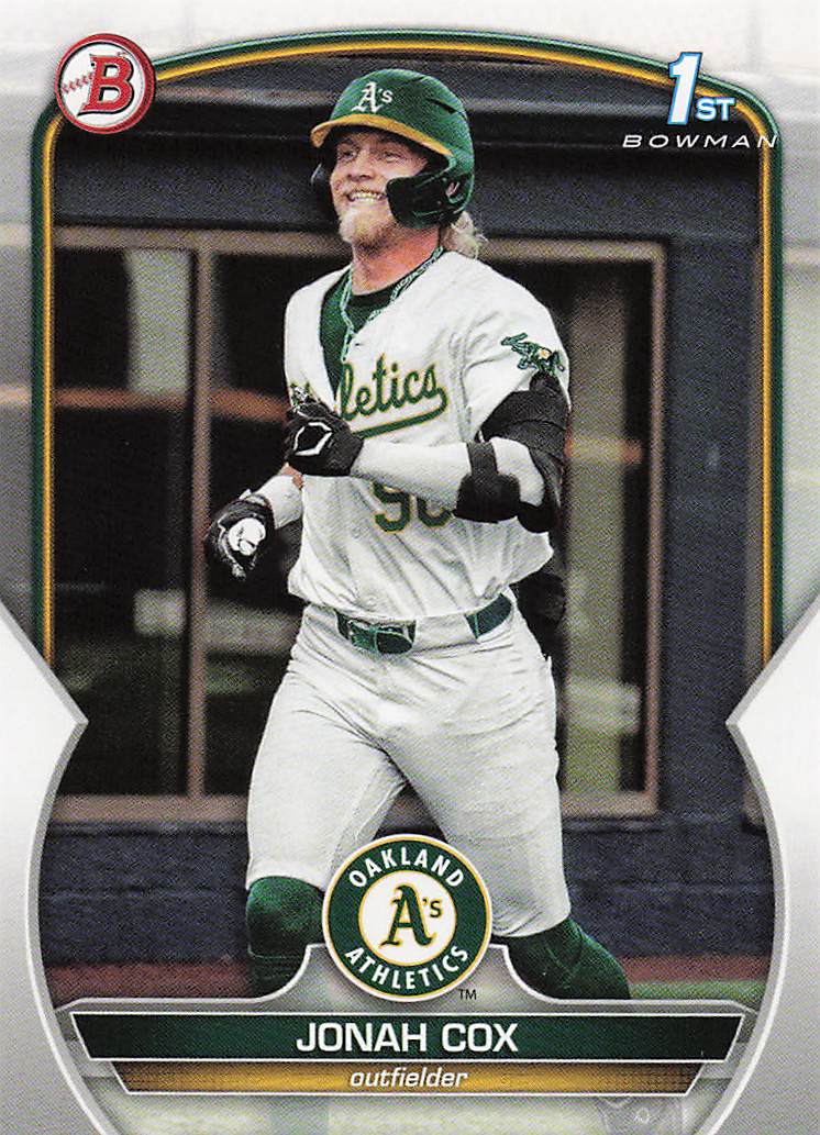 2023 Bowman Draft Baseball Jonah Cox #BD-135