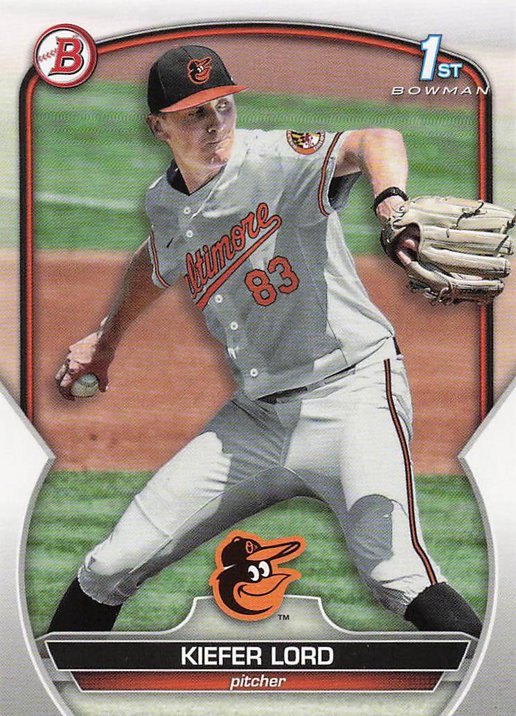 2023 Bowman Draft Baseball Kiefer Lord #BDC-137