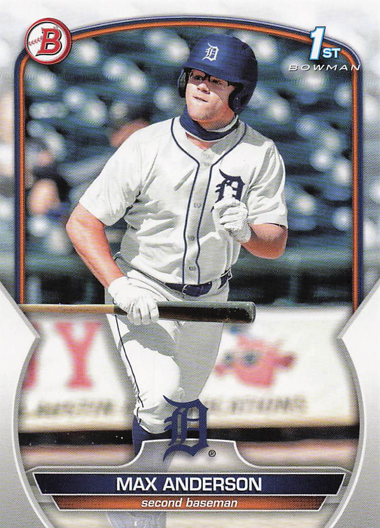 2023 Bowman Draft Baseball Max Anderson #BD-144
