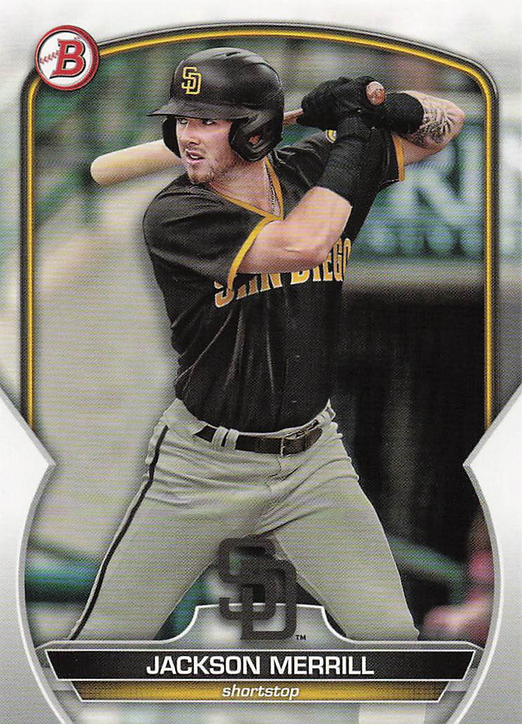 2023 Bowman Draft Baseball Jackson Merrill #BD-157