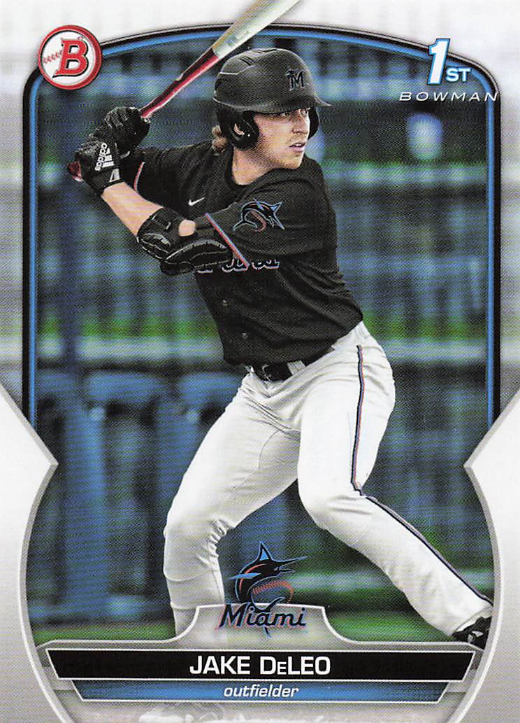 2023 Bowman Draft Baseball Jake DeLeo #BD-158