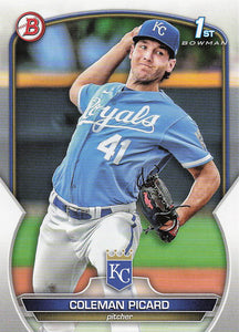 2023 Bowman Draft Baseball Coleman Picard #BD-161