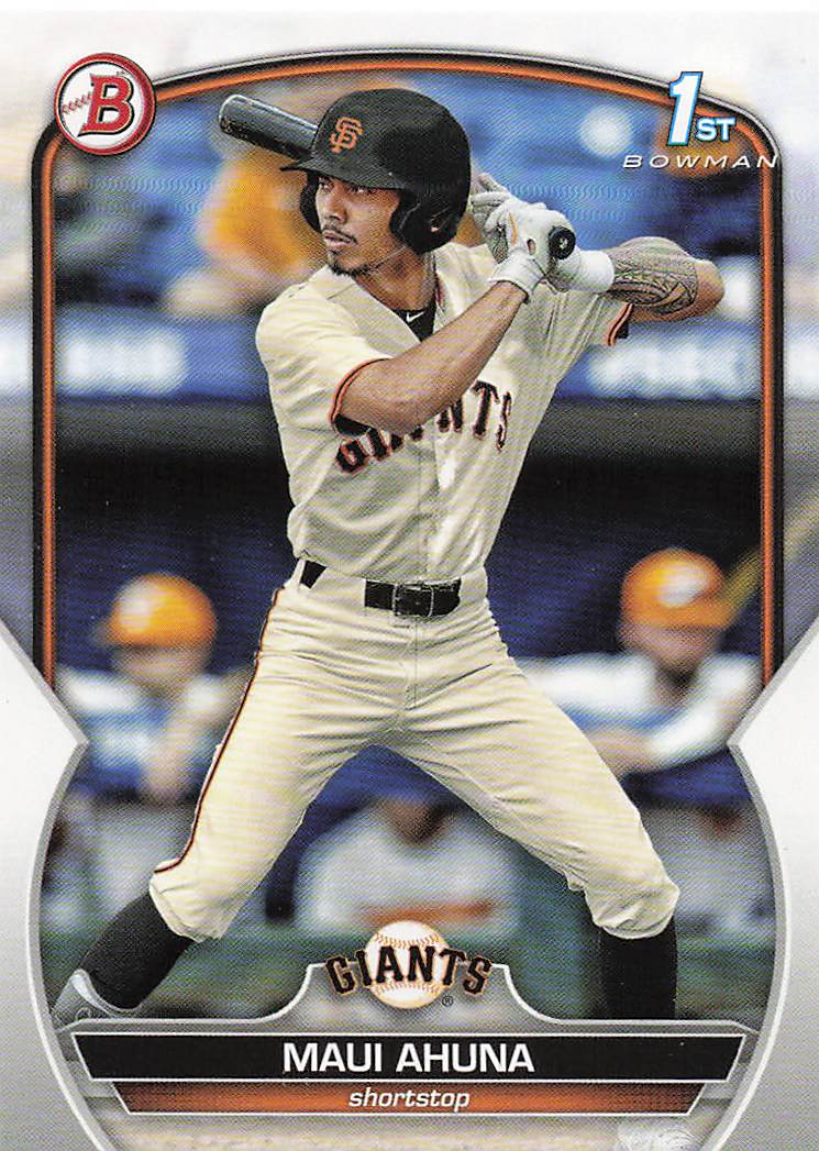 2023 Bowman Draft Baseball Maui Ahuna #BD-163