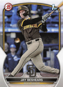 2023 Bowman Draft Baseball Jay Beshears #BD-166