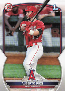 2023 Bowman Draft Baseball Alberto Rios #BD-168
