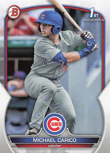 2023 Bowman Draft Baseball Michael Carico #BD-170