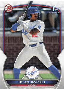 2023 Bowman Draft Baseball Dylan Campbell #BD-181