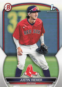 2023 Bowman Draft Baseball Justin Riemer #BD-182