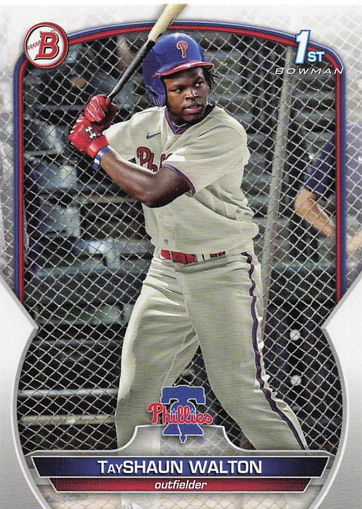 2023 Bowman Draft Baseball TayShaun Walton #BD-183