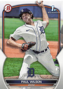 2023 Bowman Draft Baseball Paul Wilson #BD-186