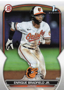2023 Bowman Draft Baseball Enrique Bradfield Jr. #BDC-188