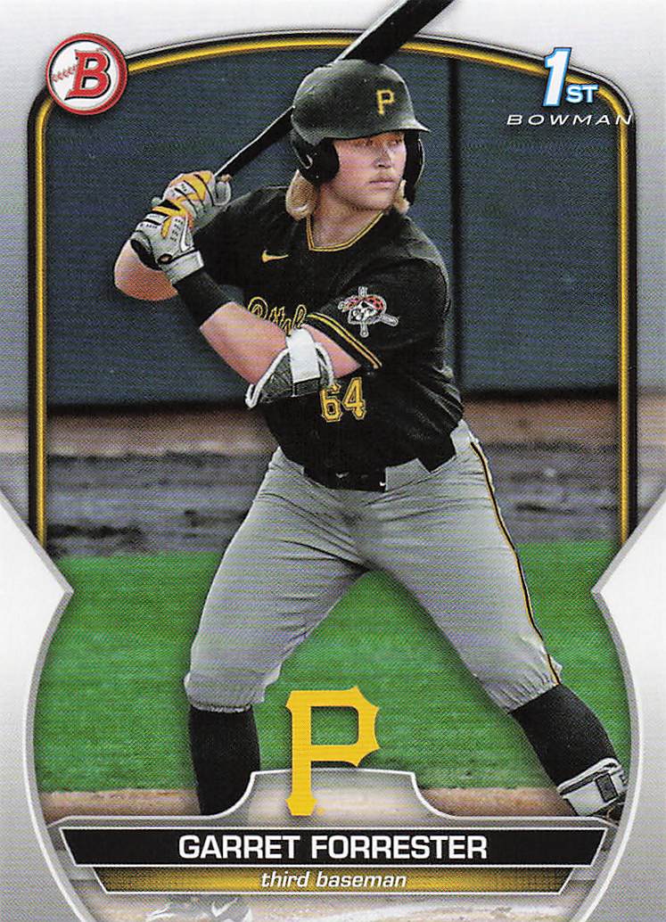 2023 Bowman Draft Baseball Garret Forrester #BD-197