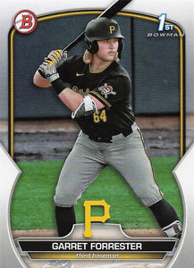 2023 Bowman Draft Baseball Garret Forrester #BD-197