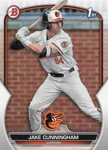 2023 Bowman Draft Baseball Jake Cunningham #BDC-198