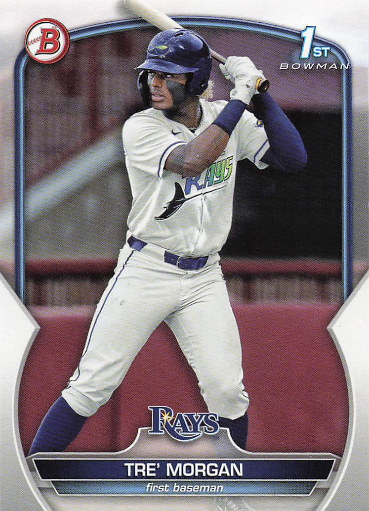 2023 Bowman Draft Baseball Tre' Morgan #BD-199