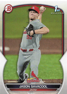 2023 Bowman Draft Baseball Jason Savacool #BD-200