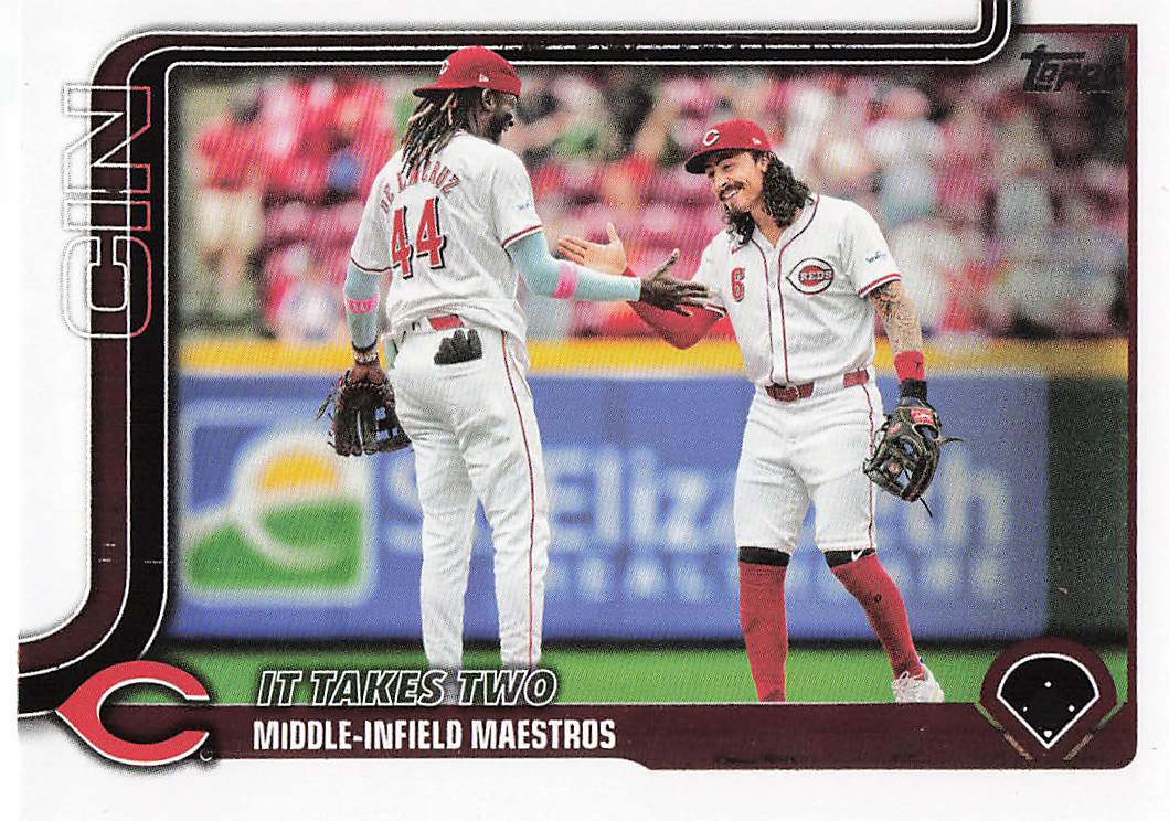 2025 Topps Baseball It Takes Two: Middle-Infield Maestros #295