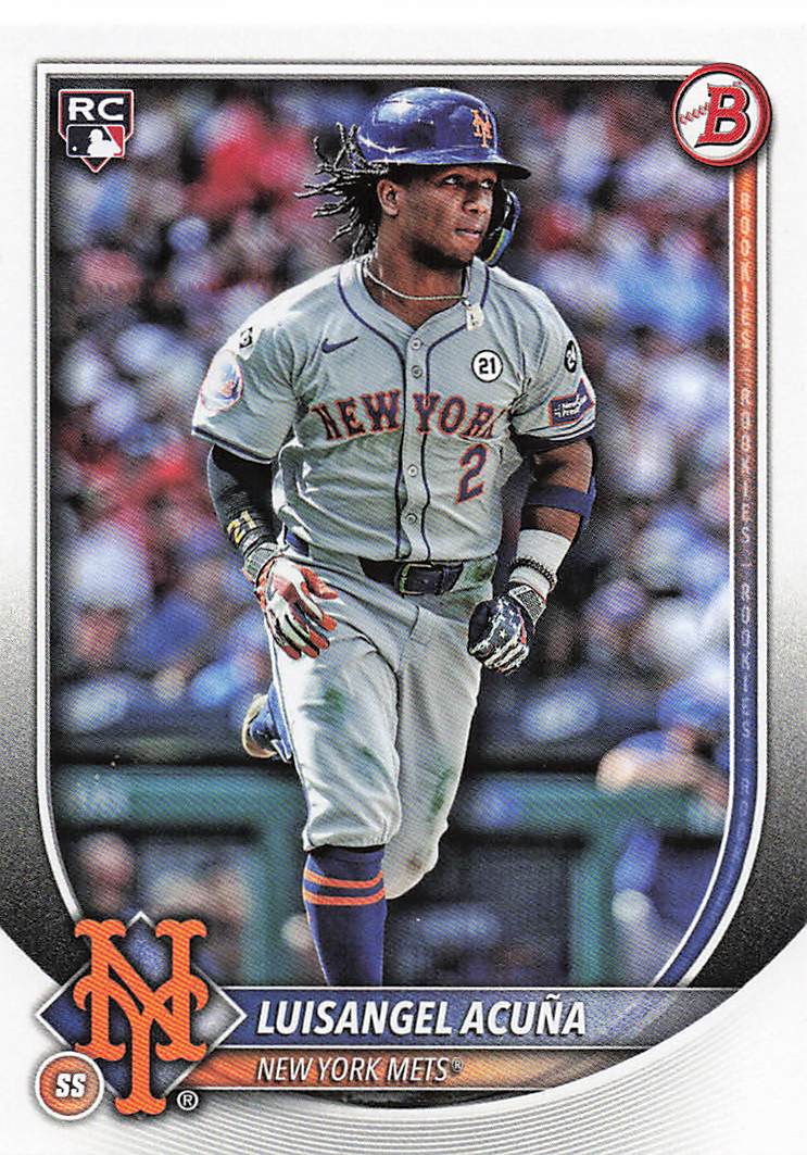 2025 Bowman Baseball Luisangel Acuña #83 Rookie