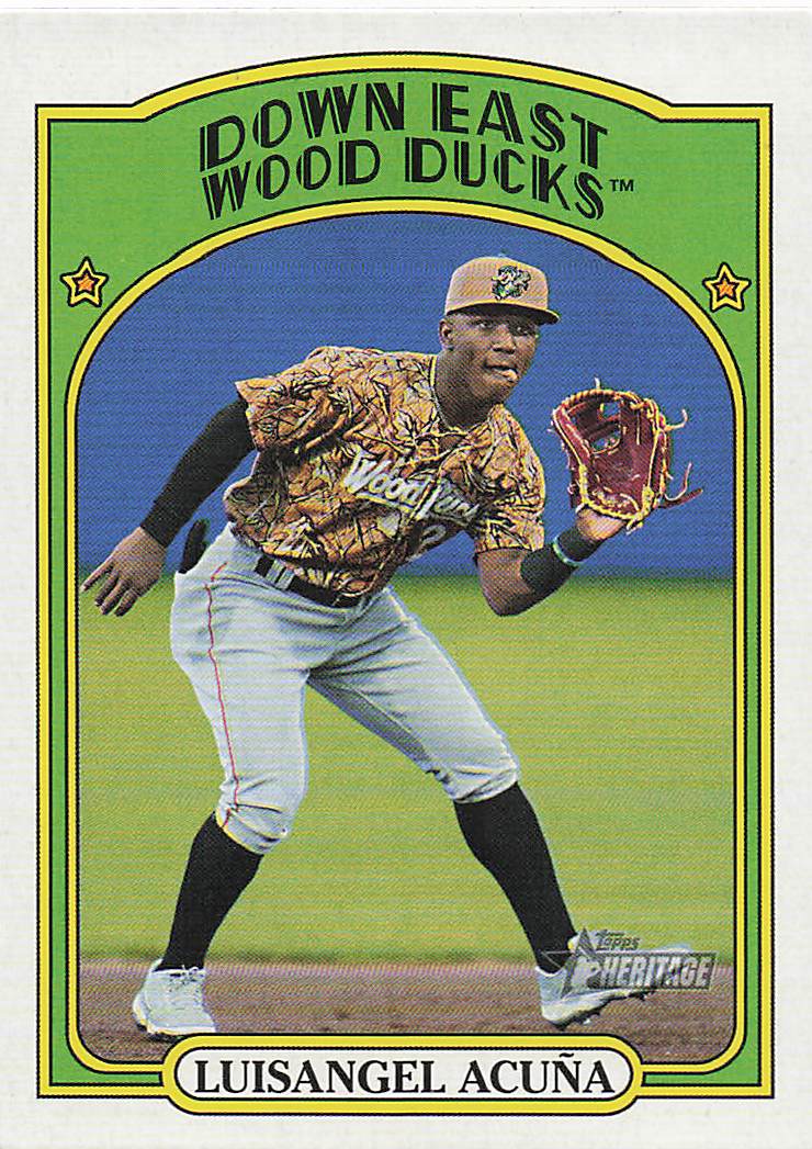 2021 Topps Heritage Minor League Baseball Luisangel Acuña #217