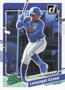 2023 Donruss Baseball Luisangel Acuna #86
