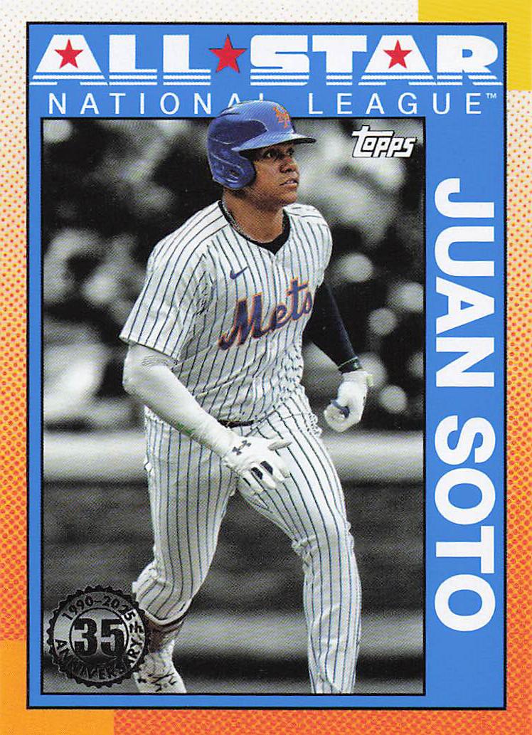 2025 Topps Baseball 1990 Topps Baseball All-Stars Juan Soto #90AS-23b