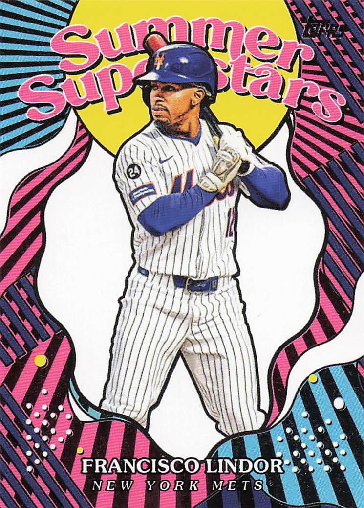 2025 Topps Baseball Summer Superstars Francisco Lindor #SS-27
