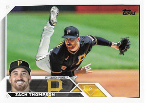2023 Topps Baseball Zach Thompson #2