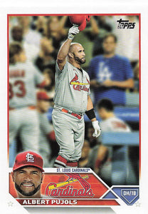 2023 Topps Baseball Albert Pujols #5