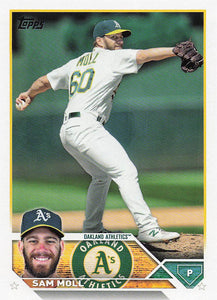 2023 Topps Baseball Sam Moll #8