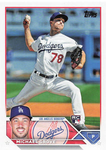 2023 Topps Baseball Michael Grove #15 RC