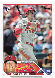 2023 Topps Baseball Nolan Gorman #16 RC