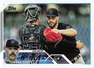 2023 Topps Baseball Tanner Scott #18