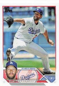 2023 Topps Baseball Clayton Kershaw #22