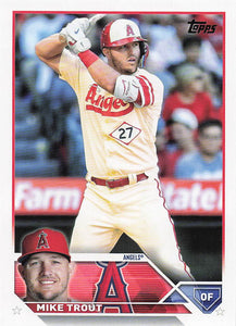 2023 Topps Baseball Mike Trout #27