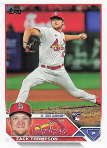 2023 Topps Baseball Zack Thompson #34 RC