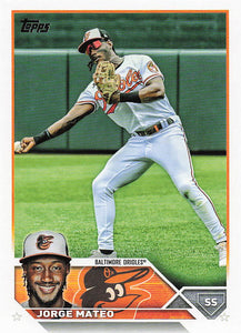 2023 Topps Baseball Jorge Mateo #38