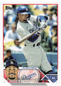 2023 Topps Baseball Mookie Betts #50