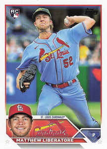 2023 Topps Baseball Matthew Liberatore #52 RC