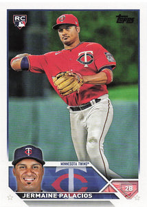 2023 Topps Baseball Jermaine Palacios #56 RC
