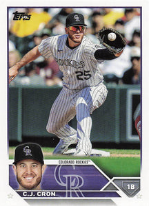 2023 Topps Baseball C.J. Cron #63