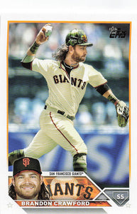 2023 Topps Baseball Brandon Crawford #66