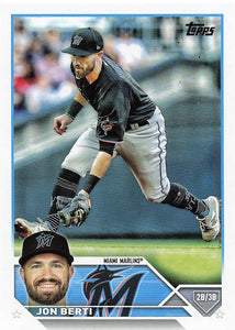 2023 Topps Baseball Jon Berti #72