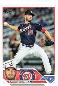 2023 Topps Baseball Tanner Rainey #80