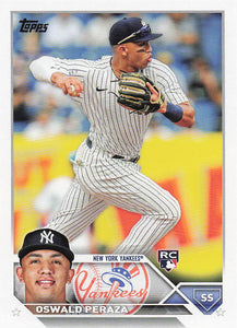 2023 Topps Baseball Oswald Peraza #94 RC